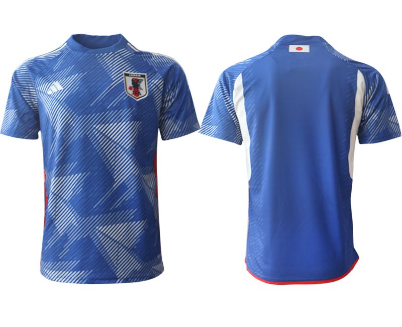 Men 2022 World Cup National Team Japan home aaa version blue blank Soccer Jerseys->japan jersey->Soccer Country Jersey